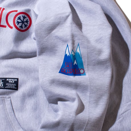 ACAPULCO GOLD / SKI CLUB HOODED SWEATSHIRT (2colors)