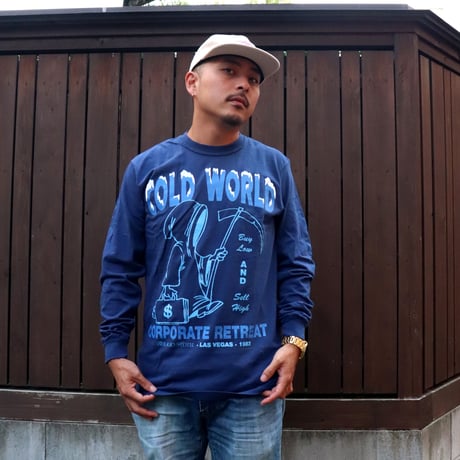 COLD WORLD FROZEN GOODS / Corporate Reterat Long Sleeve (2colors)