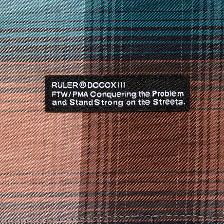 RULER / PIRATES OMBRE OPEN-NECK S/S SHIRT(2colors)