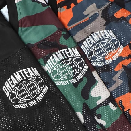 DREAM TEAM / Loyalty Over Everything Mesh Jersey(3colors)