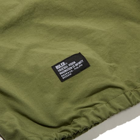 RULER / NYLON PULLOVER HOODIE