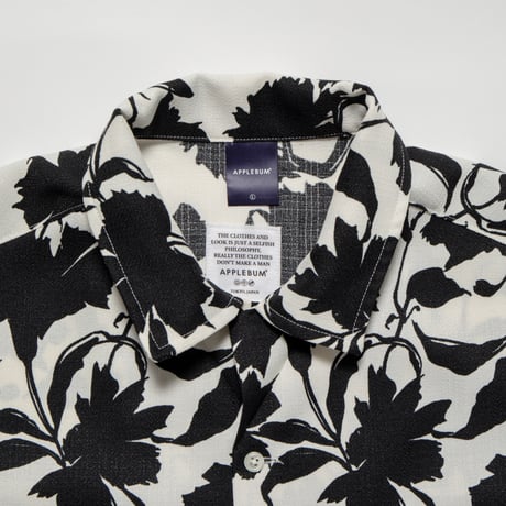 APPLEBUM / ”LEAF MOTIF” OVERSIZE ALOHA SHIRT(2colors)