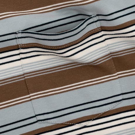 INTERBREED / FRENCH TERRY STRIPED TEE(3colors)