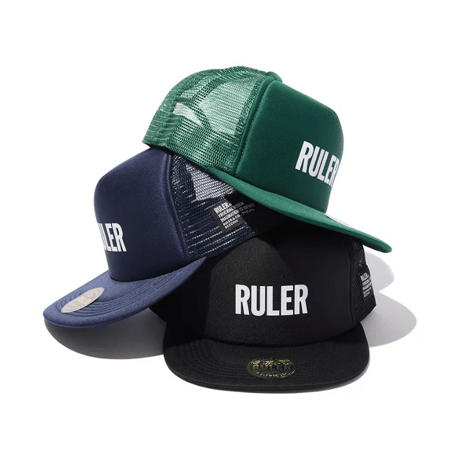 RULER / ICON MESH CAP(3colors)