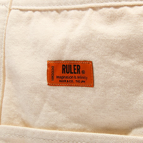 RULER / ICON DELICATESSEN CANVAS BIG TOTE