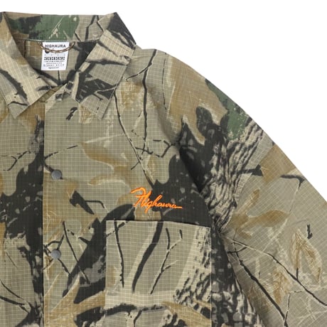 HIGH AURA / FLMG LOGO CAMO SHIRT