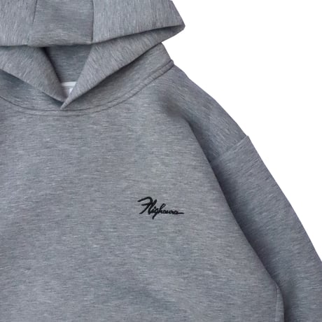 HIGH AURA / FLMG LOGO RELAX SETUP HOODIE(3colors)