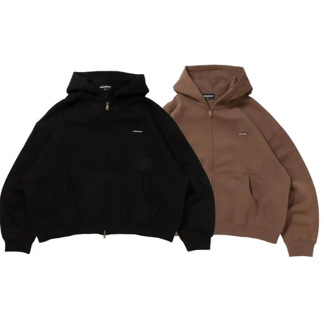 DREAM TEAM / Small Box Logo 14.1oz Zip Up Hoodie(2colors)