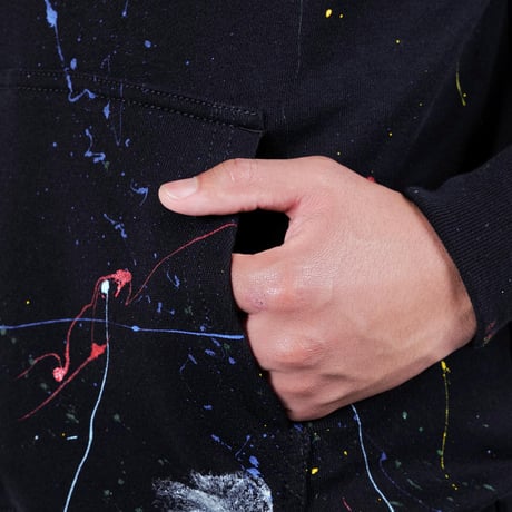 APPLEBUM / PAINT SWEAT PARKA