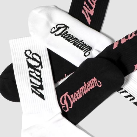 DREAM TEAM / DRTM Signature Script Crew Socks(2colors)