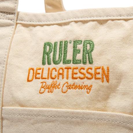 RULER / ICON DELICATESSEN CANVAS BIG TOTE