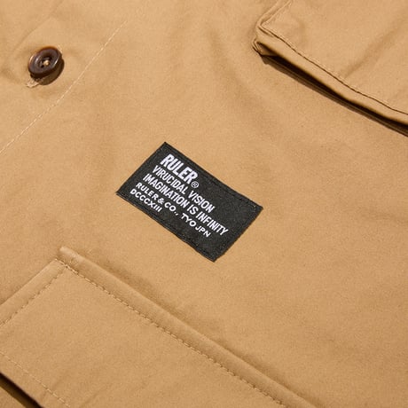RULER / MILITIA HORSE CLOTH L/S SHIRT(2colors)