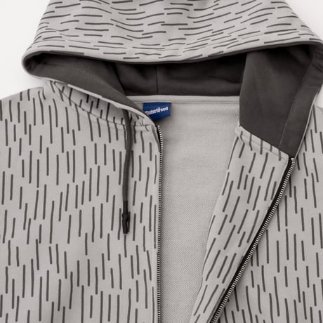 INTERBREED / CAMOUFLAGE HEAVY WEIGHT ZIP HOODIE(3colors)