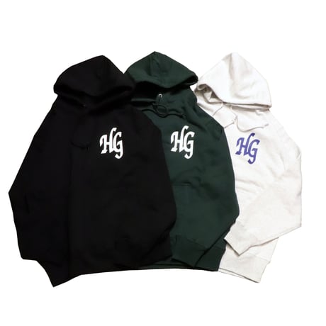 HIGH GROUND MASTER / HGM LOGO HOODIE(3colors )