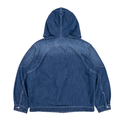 INTERBREED / Mash Up Denim Hoodie (2colors)