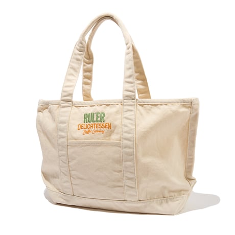 RULER / ICON DELICATESSEN CANVAS BIG TOTE