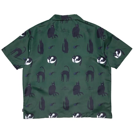 HAIGHT / KB CATS OPEN COLLAR SHIRT (3colors)