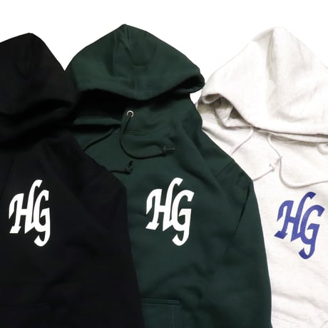HIGH GROUND MASTER / HGM LOGO HOODIE(3colors )