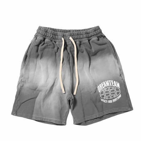 DREAM TEAM / Loyalty Over Everything Vintage Wash Sweat Shorts(2colors)