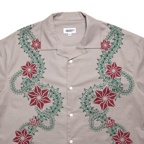 HAIGHT / BAKIBAKI FLOWER SHIRT(3colors)