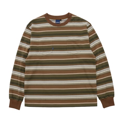 INTERBREED / FRENCH TERRY STRIPED TEE(3colors)