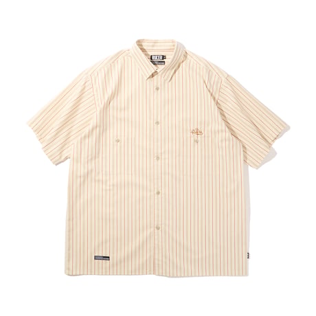 RULER / STRIPE S/S SHIRT(2colors)