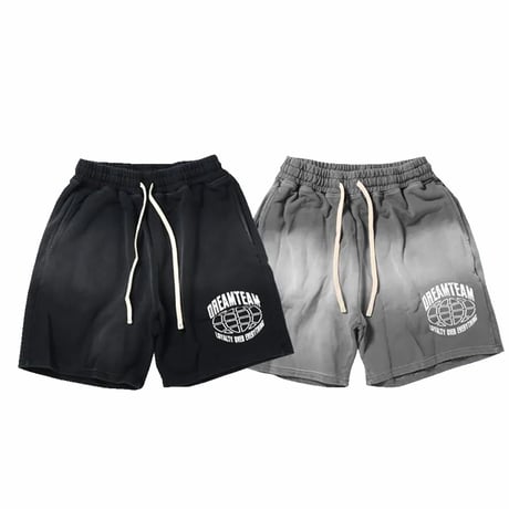 DREAM TEAM / Loyalty Over Everything Vintage Wash Sweat Shorts(2colors)