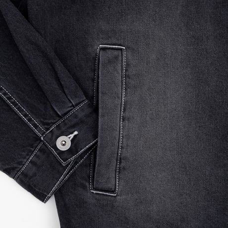 INTERBREED / Mash Up Denim Hoodie (2colors)