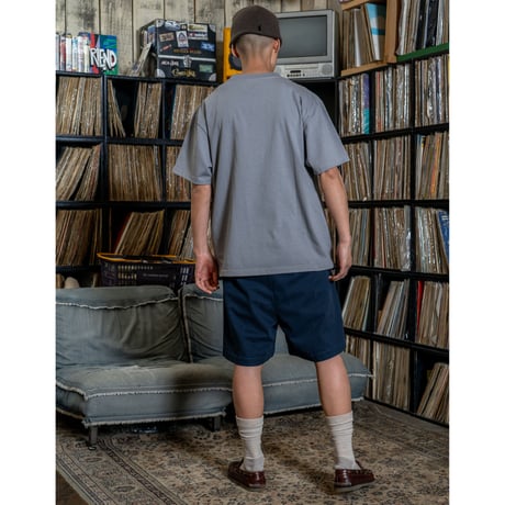 INTERBREED / Embroidered Tuck Shorts(2colors)