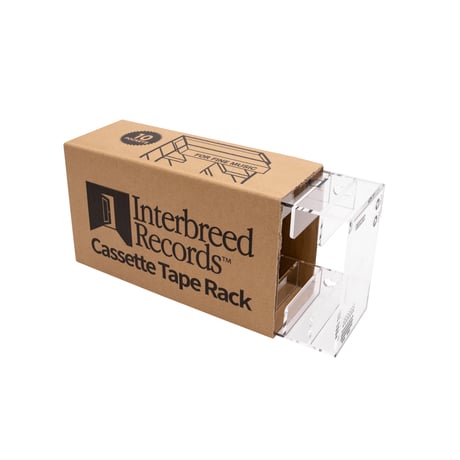 Interbreed / IB Records Cassette Tape Rack