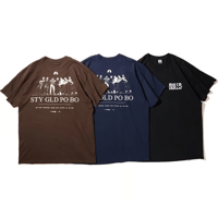 RULER / STAY GOLD 6oz. S/S TEE