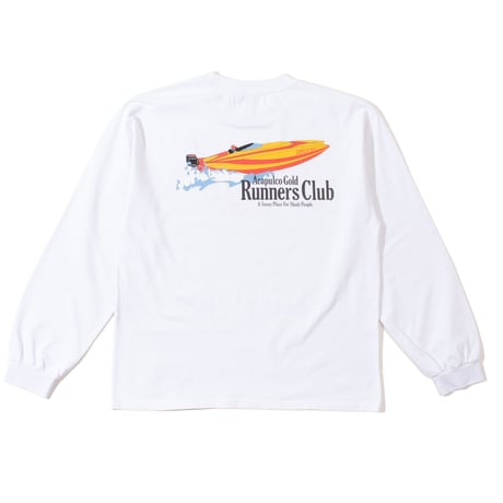 ACAPULCO GOLD / RUNNERS CLUB LS TEE(2colors)