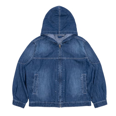 INTERBREED / Mash Up Denim Hoodie (2colors)