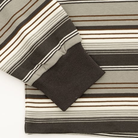 INTERBREED / FRENCH TERRY STRIPED TEE(3colors)