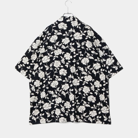 APPLEBUM / CHIRIMEN KNIT ALOHA SHIRT (OVERSIZED)