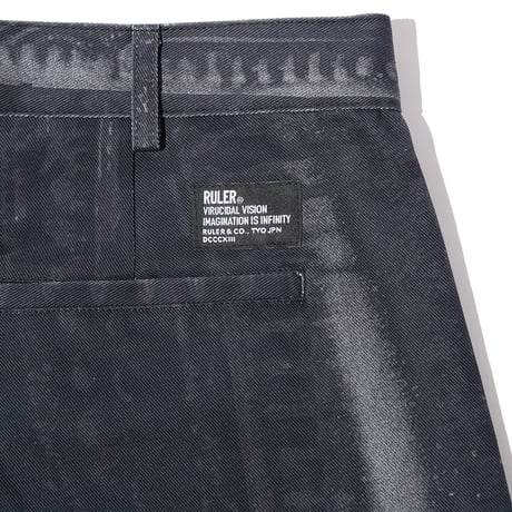 RULER / GOTHAM BAGGY WORK TROUSER(2colors)