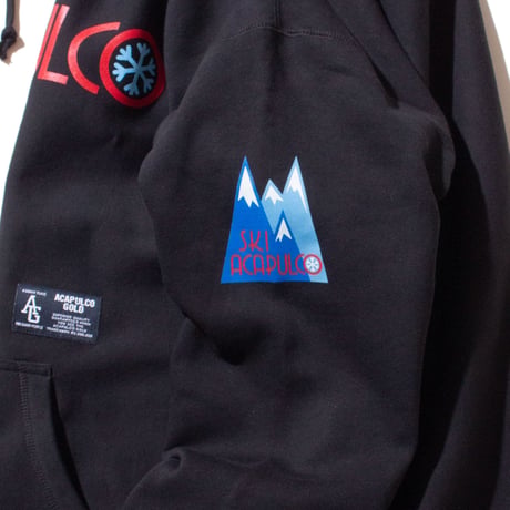 ACAPULCO GOLD / SKI CLUB HOODED SWEATSHIRT (2colors)