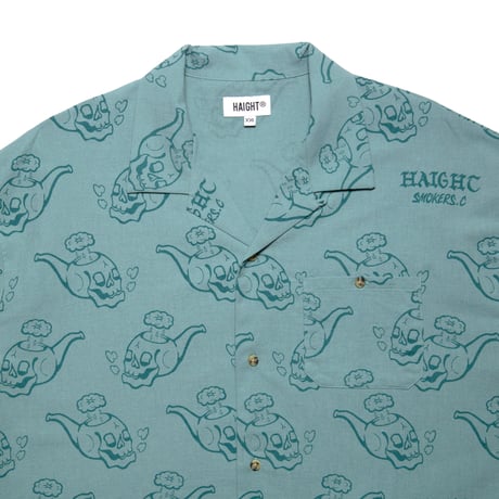 HAIGHT / SMOKERS CLUB OPEN COLLAR SHIRT(3colors)