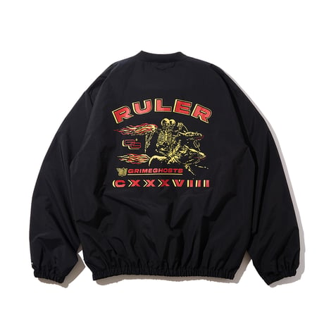 RULER / GRIME GHOSTS NYLON PULLOVER(2colors)