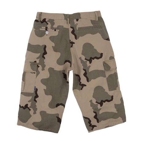 INTERBREED / Cropped Camouflage Shorts(2colors)