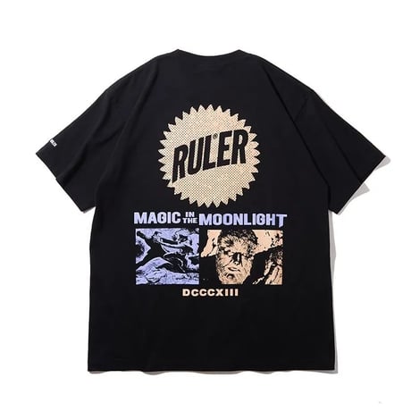 RULER / MOONLIGHT 6.2oz S/S TEE
