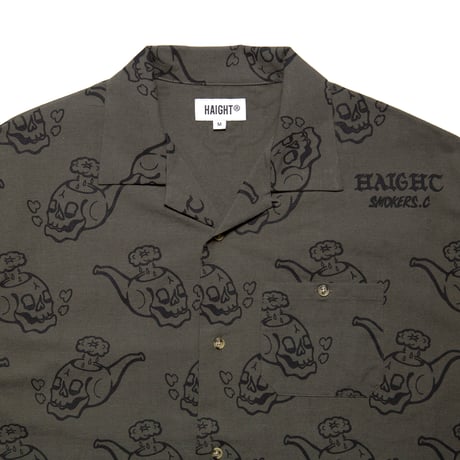 HAIGHT / SMOKERS CLUB OPEN COLLAR SHIRT(3colors)