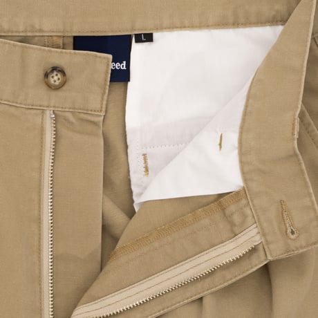 INTERBREED / FADED TWO TUCK CHINO(2colors)