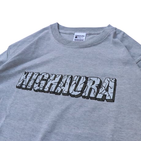 HIGH AURA / CEMENT LOGO L/S TEE (4colors)