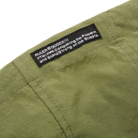 RULER / NYLON PULLOVER HOODIE