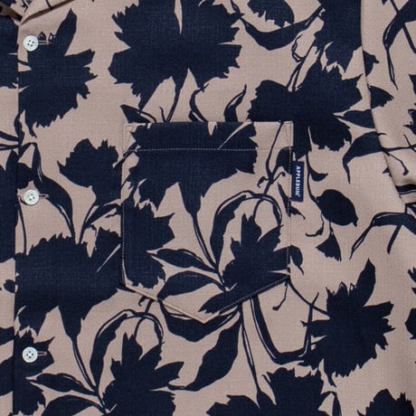 APPLEBUM / ”LEAF MOTIF” OVERSIZE ALOHA SHIRT(2colors)