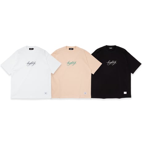 HighLife / Script Heavy Tee(3colors)