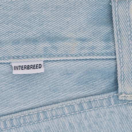 INTERBREED / WASHED DAILY JEANS(2colors)
