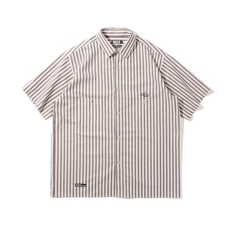 RULER / STRIPE S/S SHIRT(2colors)