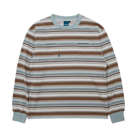 INTERBREED / FRENCH TERRY STRIPED TEE(3colors)